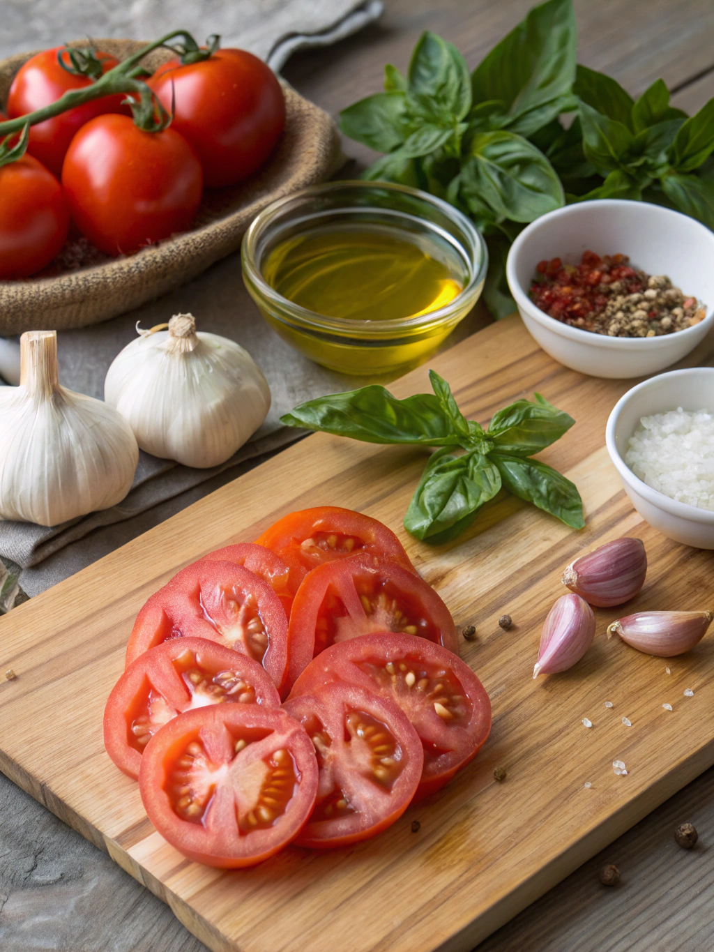 recette sauce tomate ingredients