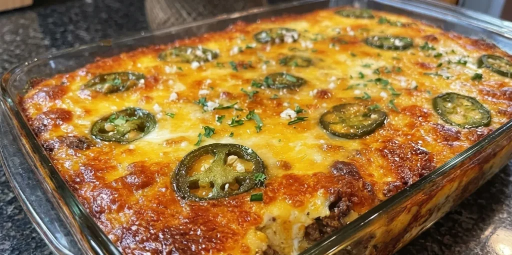 Creamy Jalapeño Popper Casserole: A Keto-Friendly Delight
