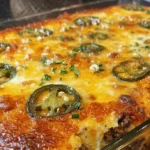 Creamy Jalapeño Popper Casserole: A Keto-Friendly Delight