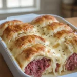 Easy Crescent Roll Reuben Bake: A Flavorful Casserole Recipe