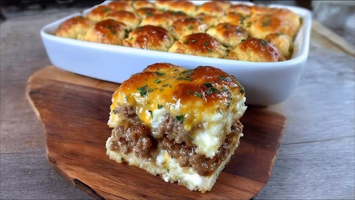 Easy 3-Ingredient Sausage Cream Cheese Casserole: A Delicious Brunch Recipe
