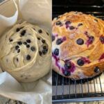 Indulge in a Delicious Blueberry Swirl Cream Cheese Loaf