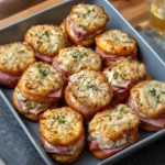 Cheesy Baked Ham and Ritz Bites: The Ultimate Party Snack