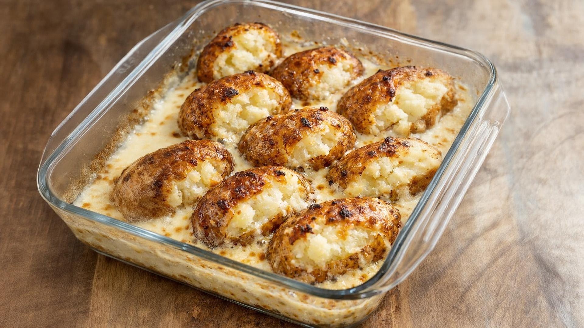 Creamy Garlic Smothered Baked Potatoes: The Ultimate Comfort Food Recipe