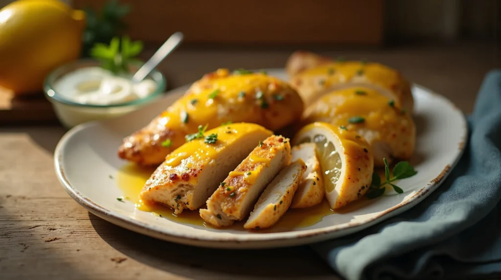 Baked Greek Lemon Chicken at Home