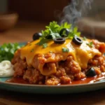 Crock Pot Chicken Enchiladas Perfection