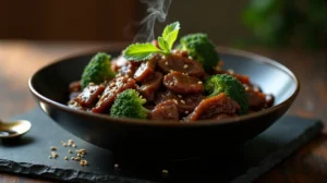 Simple Beef with Broccoli at Home