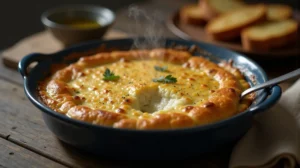 Baked Roasted Garlic Dip Recipe