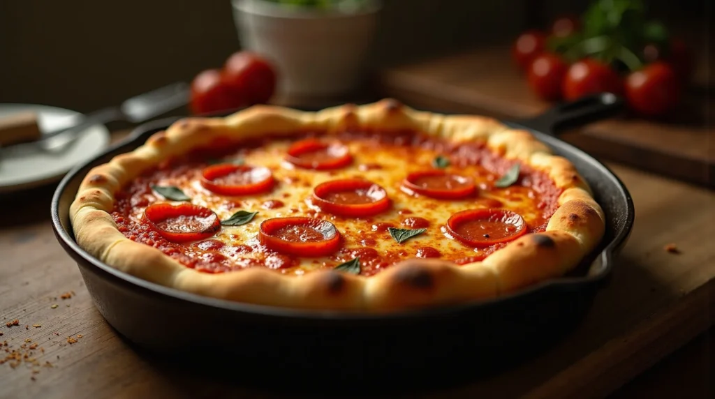 The Ultimate Cast Iron Skillet Pizza Recipe: Crispy Bottom Magic