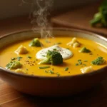 The Ultimate Cheesy Broccoli Cauliflower Soup Recipe