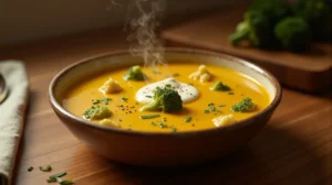 The Ultimate Cheesy Broccoli Cauliflower Soup Recipe