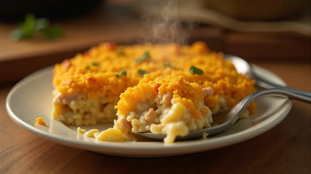 Cheesy Tuna Casserole Recipe