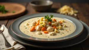 Creamy Chicken Alfredo Soup Recipe