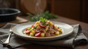 Homemade German Meat Salad Recipe