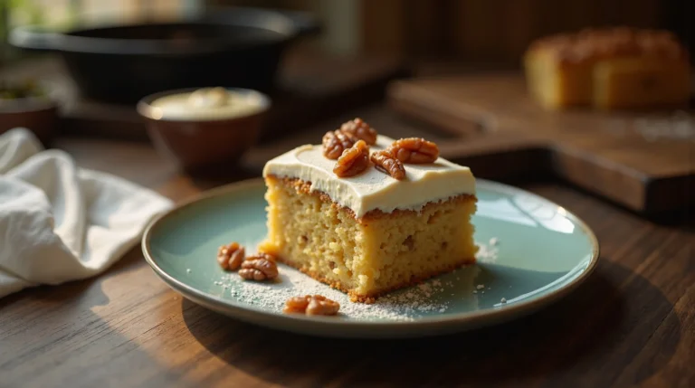 Retro Swedish Nut Cake Recipe