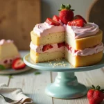 Strawberry Angel Cake Recipe