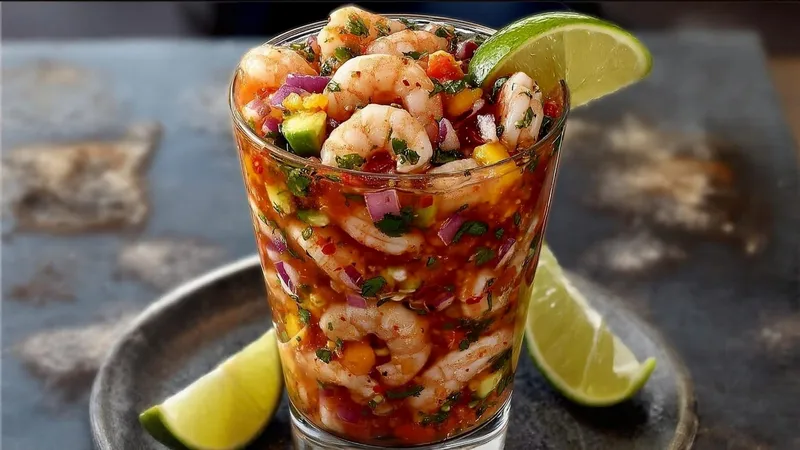 Vibrant Mexican Shrimp Cocktail: The Ultimate Chilled Appetizer