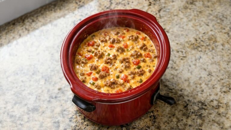 The Ultimate 3-Ingredient Slow Cooker Sausage Dip Recipe for Game Day