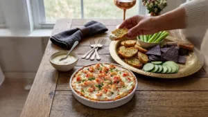 Restaurant-Quality Baked Creamy Crab Dip