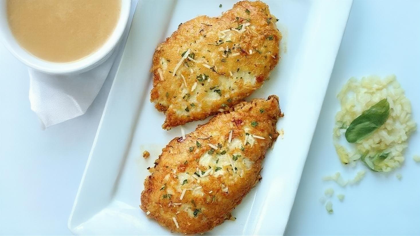Restaurant-Quality Parmesan Crusted Chicken Cutlets