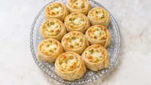 Southern 4-Ingredient Green Chile Pinwheels