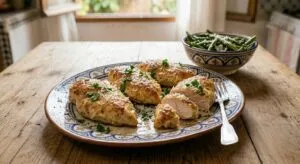 Mayonnaise and Parmesan Chicken