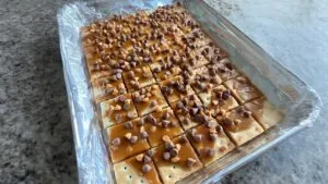 Irresistible Peanut Butter Cracker Candy Crunch