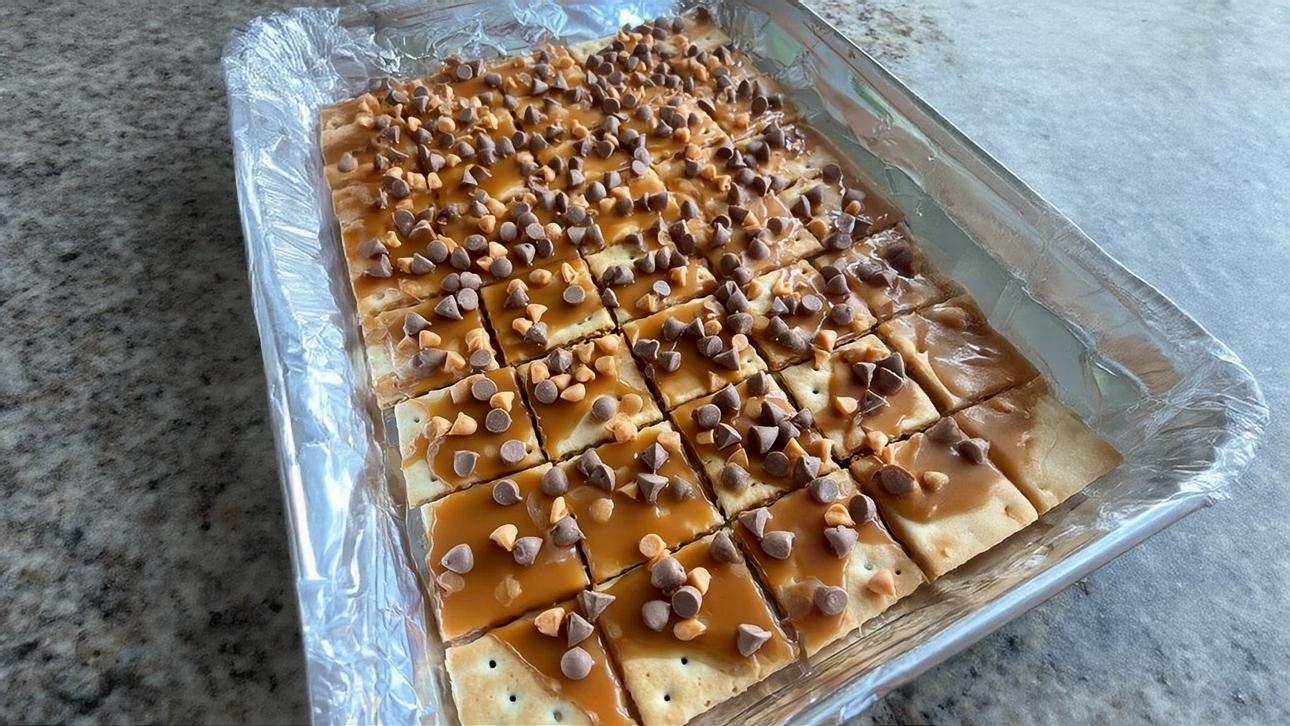 Irresistible Peanut Butter Cracker Candy Crunch