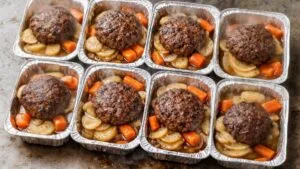 Slow Cooker Hobo Dinners Recipe (Individual Foil Tray)