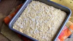 Golden Glazed Coconut Cornbread Perfection