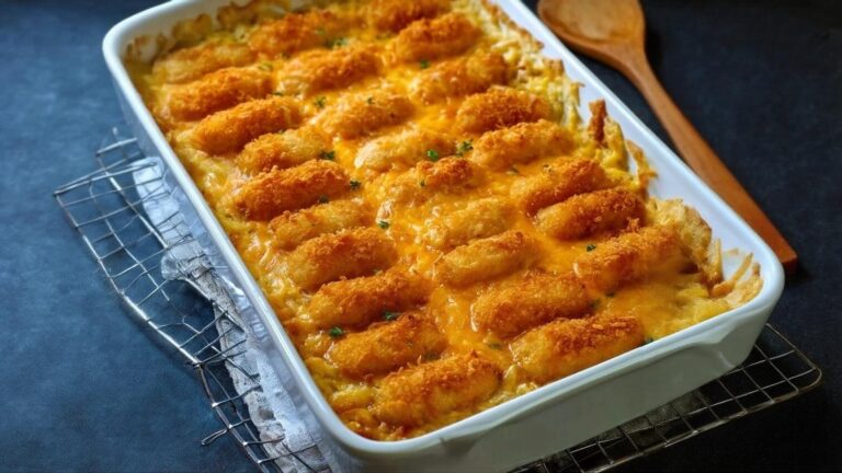 Cheesy Weeknight Fish Stick Casserole Recipe (Family Favorite)