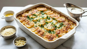 Ultimate Creamy Parmesan Oven Baked Potatoes Masterpiece