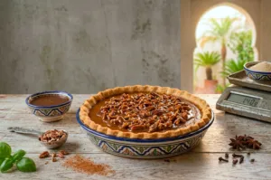 The Ultimate Homemade Pumpkin Pie Recipe with Caramel Pecan Topping