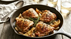 Roasted Garlic Chicken Recipe (Herb & Lemon)