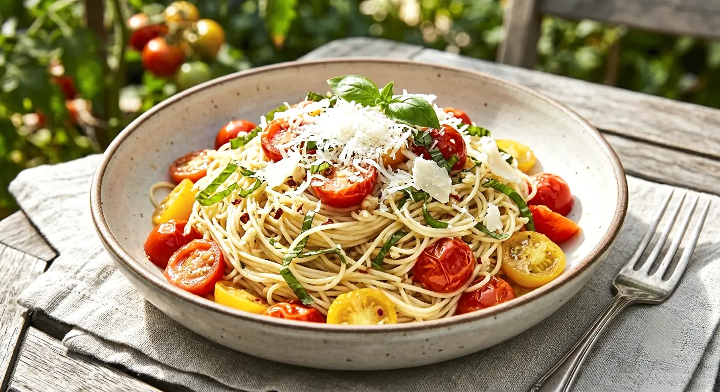 Summer Garden Pasta Recipe (Fresh & Flavorful)