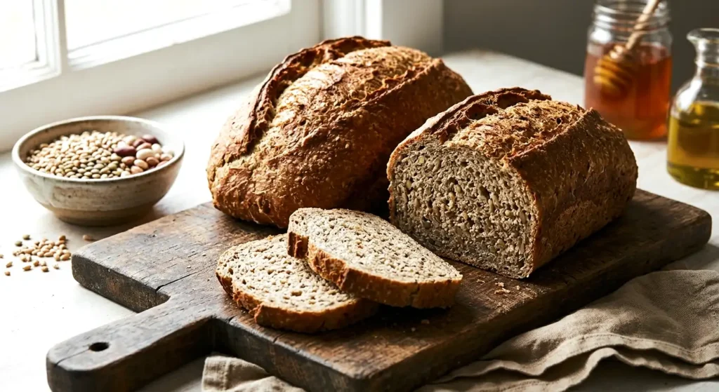 Ezekiel Bread Recipe (Sprouted Grain & Bean)