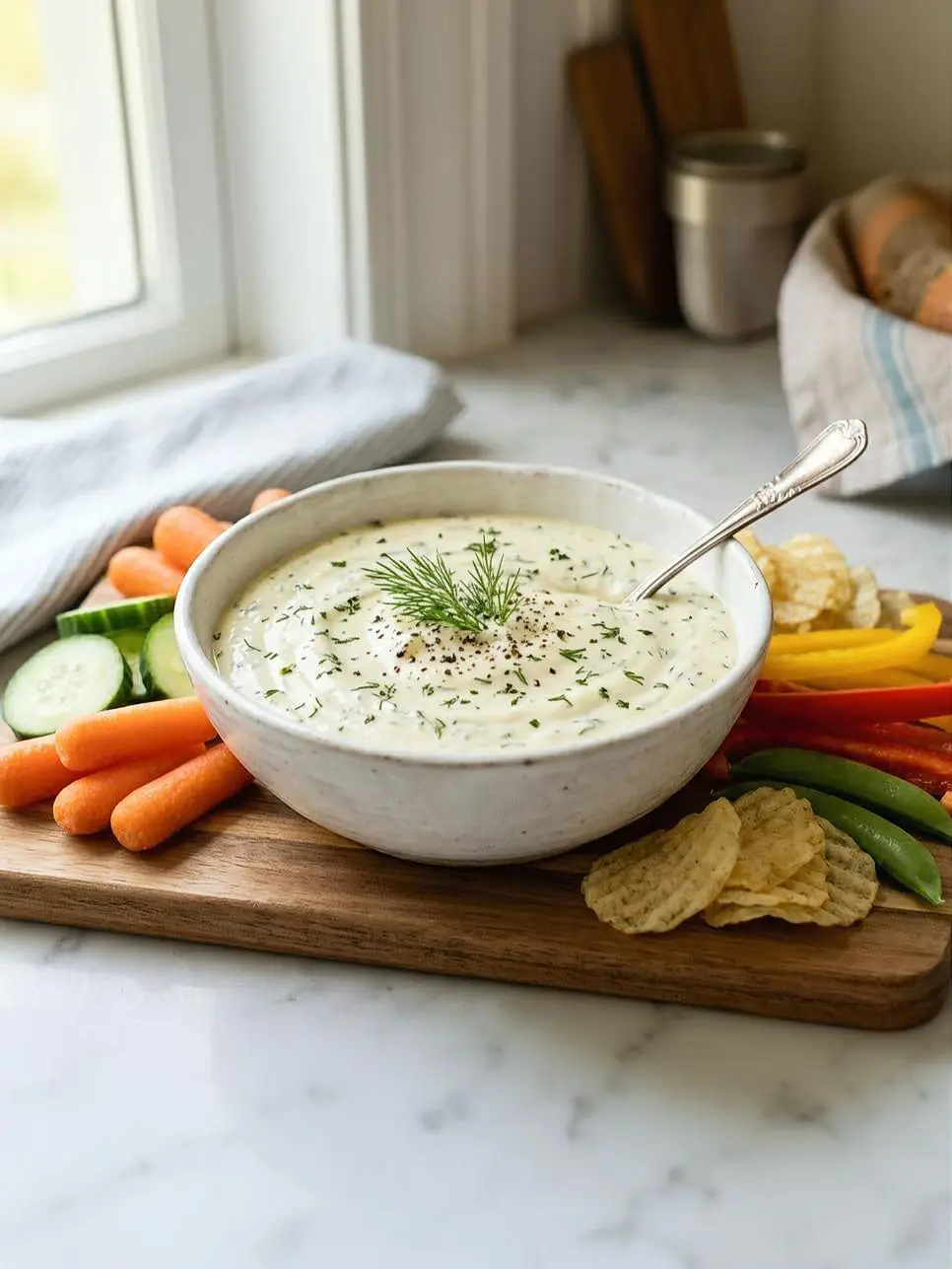Classic Dill Dip Recipe (Creamy & Easy Appetizer)