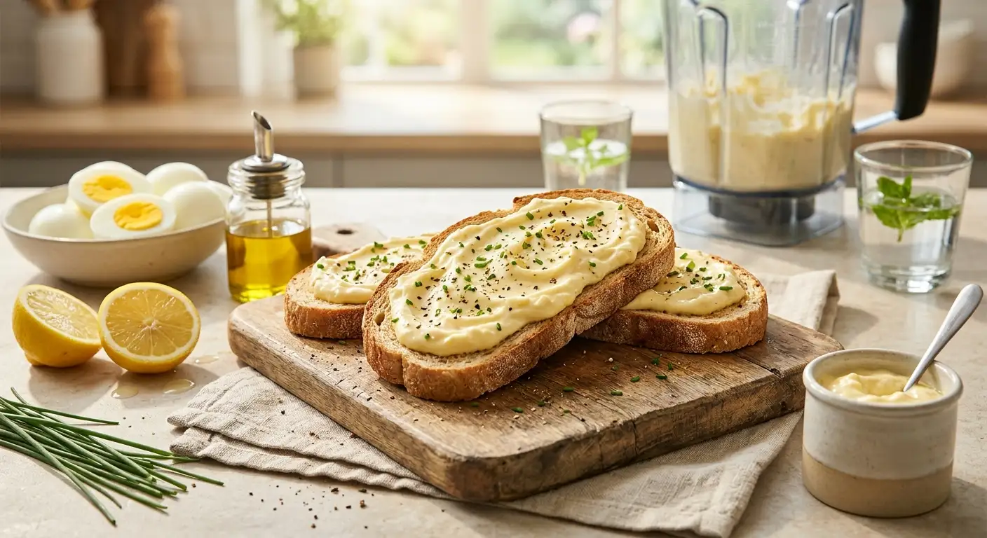 Egg Mayo Recipe (Creamy & Low-Calorie)