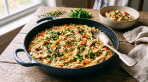 Canned Chicken Recipe (Comforting Skillet Meal)