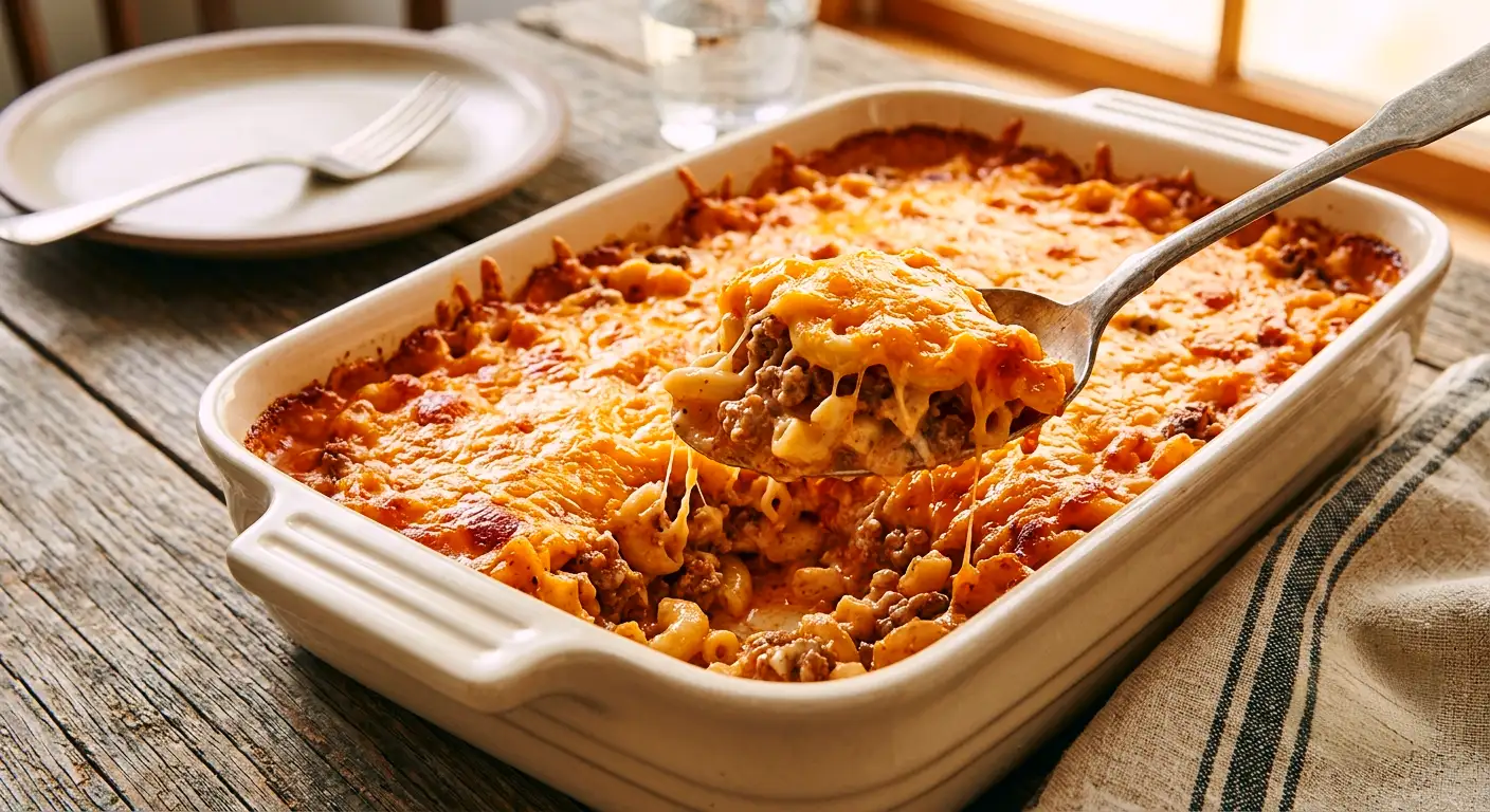 Hearty Amish Yumasetti Casserole: Comfort Redefined