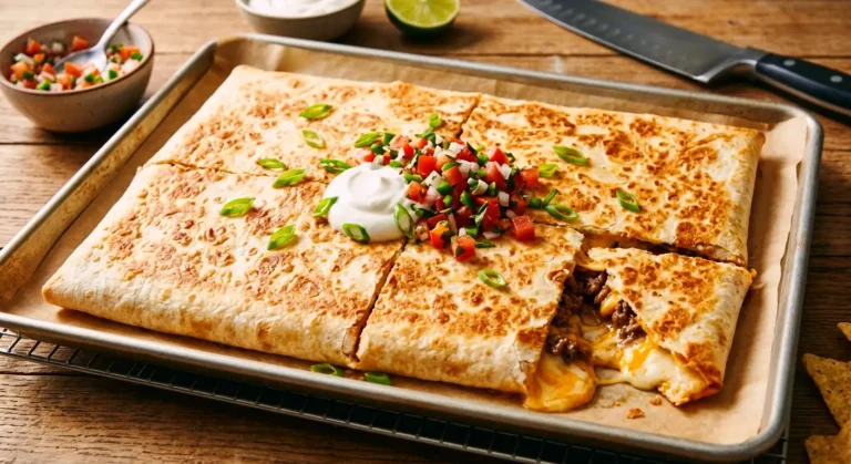 Ultimate Sheet Pan Quesadillas Mastery