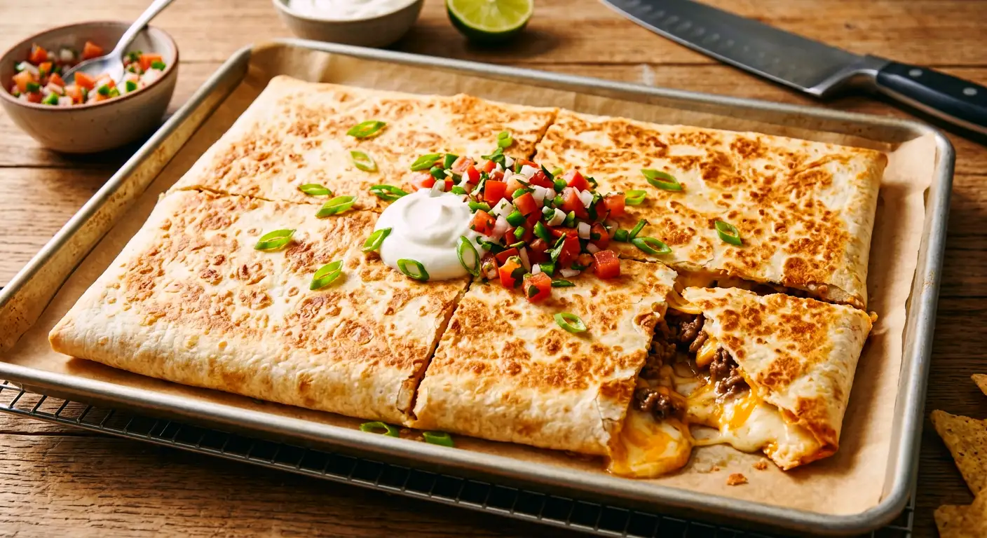 Ultimate Sheet Pan Quesadillas Mastery