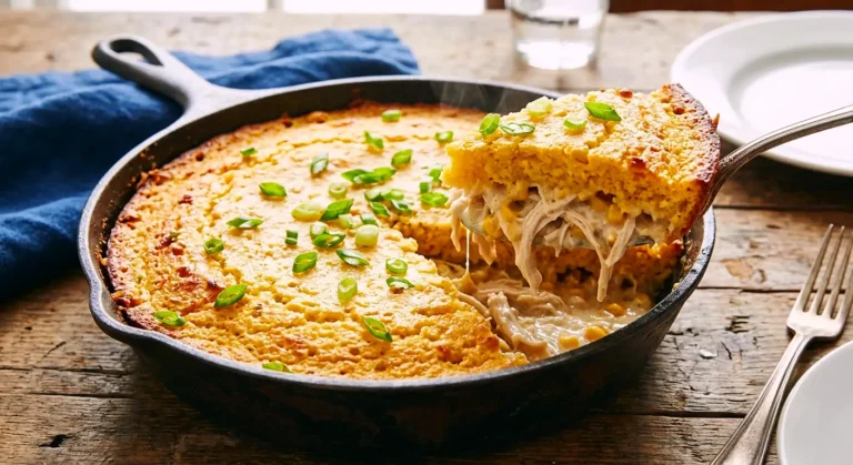Homestyle Cornbread Chicken Casserole Masterpiece