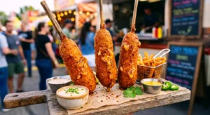 Spicy Cheddar Corn Dogs: The Ultimate State Fair Crunch