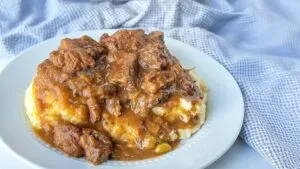Beef Tips with Mushroom Gravy Recipe (Comfort Classic)