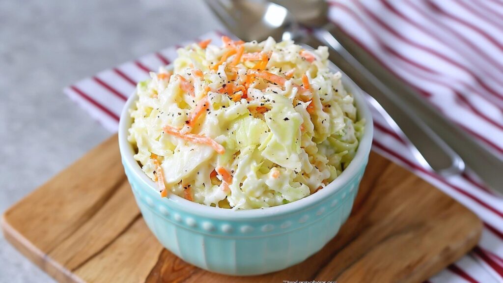 KFC Coleslaw Recipe (Creamy & Tangy Copycat)