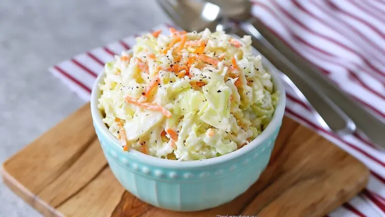 KFC Coleslaw Recipe (Creamy & Tangy Copycat)