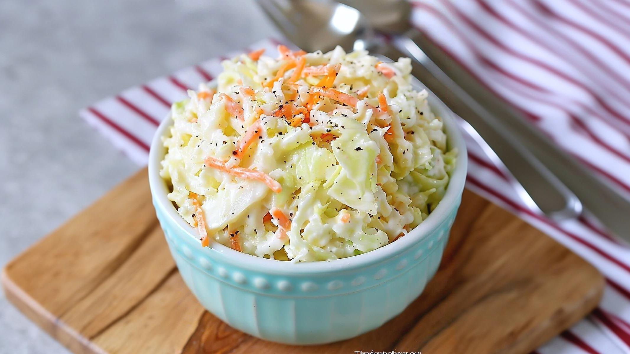 KFC Coleslaw Recipe (Creamy & Tangy Copycat)