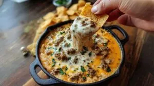 Farmhouse Comfort Sausage Cheese Dip Recipe (Creamy & Savory)