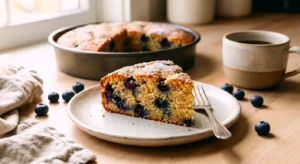 Blueberry Buttermilk Breakfast Cake Recipe (Moist & Tender)